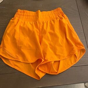 orange lululemon hotty hots